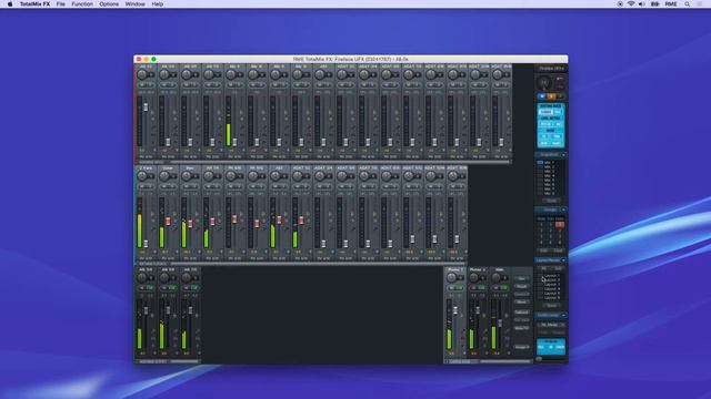 How to use RME Audio RME Audio TotalMix FX - 06 Mixer Layout смотреть онлайн