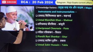 20 February 2024 |Current Affairs Today |Daily Current Affairs In Hindi &English|Current affair 202