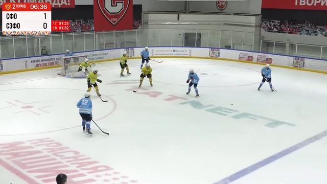 Территория Хоккея U16. 1/4 финала. СФО - СЗФО смотреть онлайн
