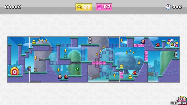 Mini Mario  Friends: Amiibo Challenge - Main Levels All Amiibo Tokens