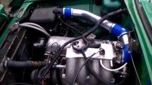 Москвич 2140 инжектор.работа двс.