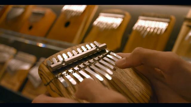 Калимба 11 нот - зебрано, соль мажор (МИР ГЛЮКОФОНОВ)
