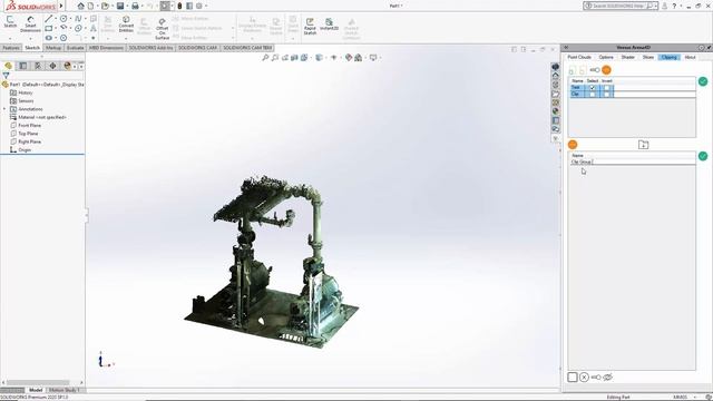 Point Clouds for SolidWork: Clipping Sections of Point Clouds смотреть онлайн