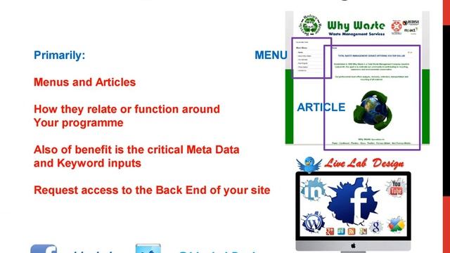 Webdesign - Joomla - Wordpress - Learn The Basics of Webdesign - Search Engine Optimization