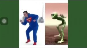 зелёный человек танец