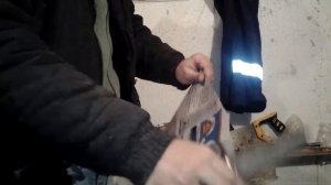 Небольшой тест кованого ножа из стали х12мф, твёрдость 59-61 HRC