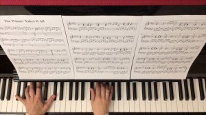 "The Winner Takes It All" - Piano Cover /Hobby-Piano