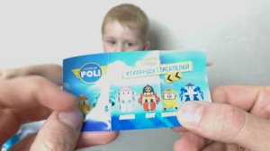 ВЛАД открывает ЯЙЦА С СЮРПРИЗОМ Робокар Поли. Коллекция игрушек Kids Box Robocar Poli.