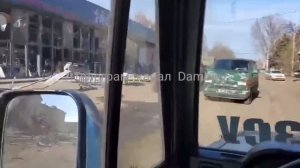 Поражения ЖД состава и пунктов дислокации противника в г. Константиновка