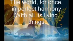Lion King- Can You Feel The Love Tonight w/lyrics