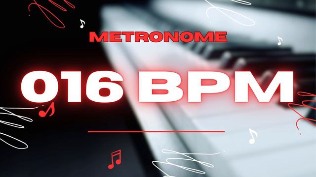 16 BPM - 1 Hour Metronome смотреть онлайн