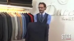 how to fold a suit Как правильно сложить пиджак