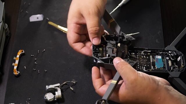 Dji Mavic Pro Замена подвеса с проводами целиком смотреть онлайн