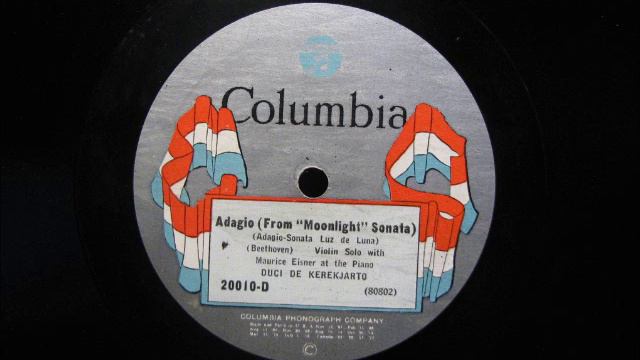 ADAGIO FROM MOONLIGHT SONATA by Duci de Kerekjarto 1920 смотреть онлайн