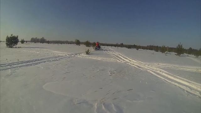 Алина на снегоходе смотреть онлайн