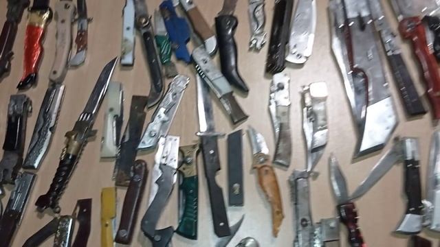 КОЛЛЕКЦИЯ ВЫКИДУХ/Коллекция зоновских ножей смотреть онлайн