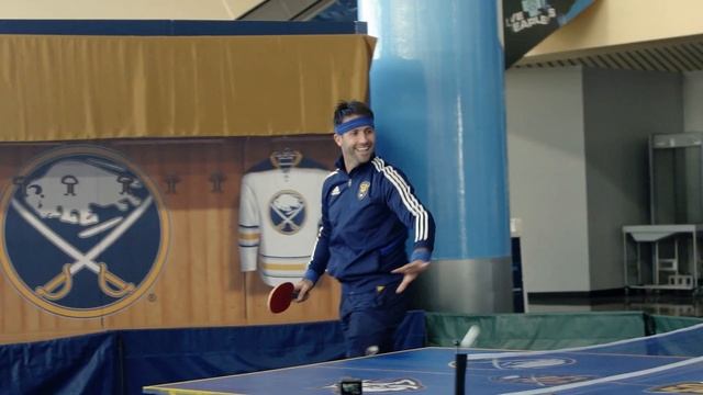 Let the Paddle Battle Begin! | Buffalo Sabres Ping Pong Tournament смотреть онлайн
