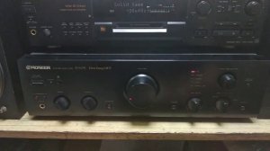 Усилитель Pioneer A-505R + MD дека SONY MDS-JB920
