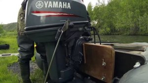 Вверх по Базаихе на тоннельной ПВХ лодке  СТРИЖ JET 420 под водометом YAMAHA 30
