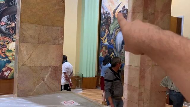 М⛲Е?И?К? Мексика. Эпизод 7. Дворец изящных искусств. Шедевры мексиканских художников.См. описание смотреть онлайн