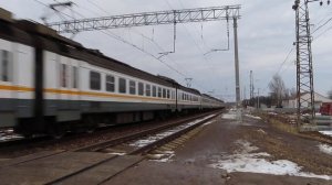 Электропоезд ЭД4М-0476 ЦППК станция Крёкшино 1.03.2020