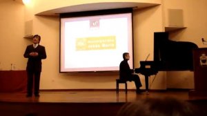 Luis Lima canta "Granada" en el Congreso Argentino de Ciencia Política