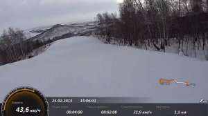 ГЛЦ Банное - красная трасса