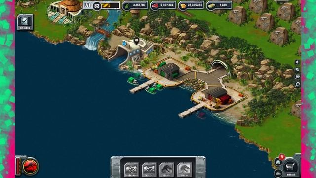 Jurassic Park Builder: JURASSIC Tournament: Part 1 TAPEJARA is FABULOUS!! HD