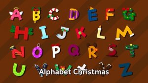 Alphabet Christmas | ABC Alphabet Learning with sound  | Phonics Song for Kids | JunyTony