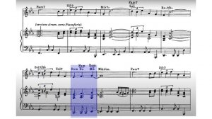 🎼  Astor Piazzolla - Oblivion [Flute & Piano] (Piano Accompaniment) - (Sheet Music Scrolling)