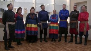 Этнографический народный семейский ансамбль "Судьбинушка"  песня "За широй за рекой "