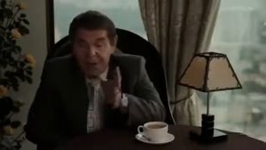 Алексей Булдаков в съемке рекламного ролика