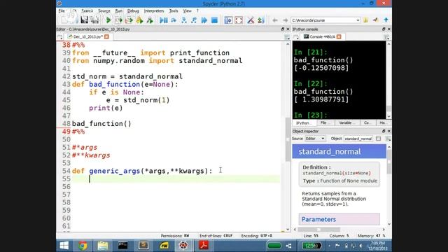 Introduction to Python, Class 6