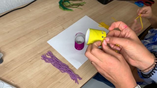 Поделка «Подводный мир», поделка из втулки смотреть онлайн