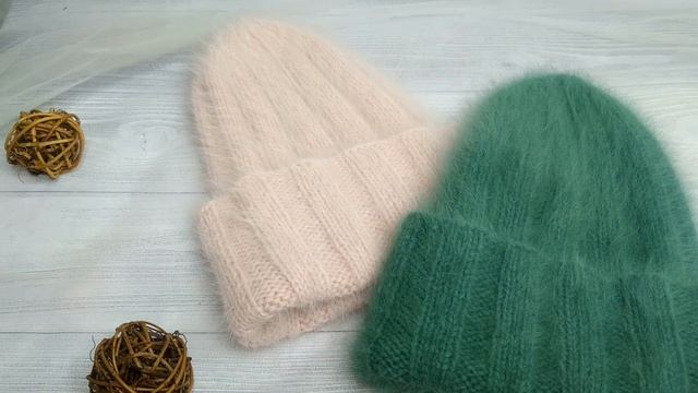 Шапки из Angora 80. Описание.