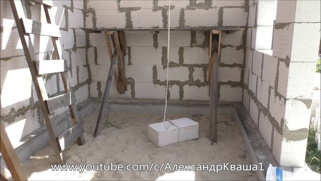 Как поднять газоблоки на 2 этаж смотреть онлайн