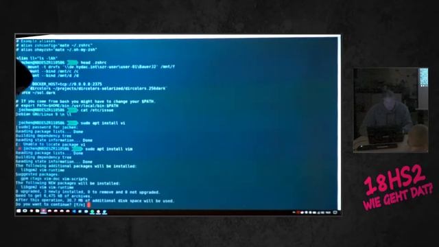 18HS2 - Windows Subsystem für Linux (WSL) und Docker for Windows | Hacksaar Knowledge Camp 18.2 смотреть онлайн