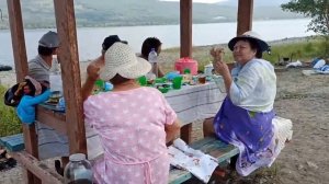 Озеро Талкас в Башкирии,