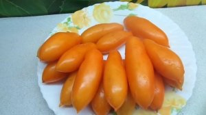 ЛУЧШИЕ ТОМАТЫ ДЛЯ КОНСЕРВИРОВАНИЯ - ПЕРЦЕВИДНЫЙ ЖЕЛТЫЙ.