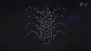 В Москве на ВДНХ прошло масштабное шоу дронов