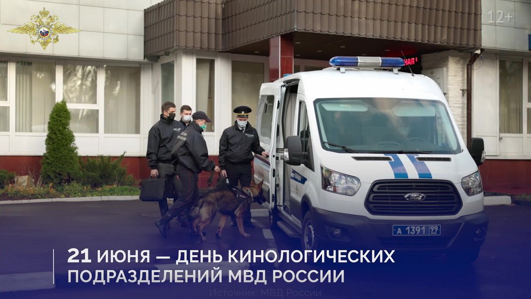21 июня кинологической службе МВД России исполнилось 113 лет