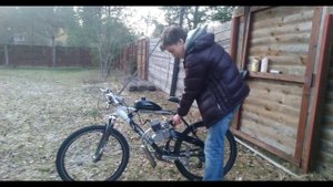 ВЕЛОСИПЕД С МОТОРОМ f80 в 2022 году Актуально?/Лучший мопед за 15к/выжал максимум из мопеда