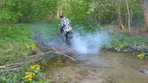 Новая резина в деле Восход 3м с двигателем Иж 49