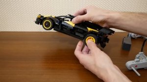 Поставил BuWizz багги-мотор в набор ЛЕГО Техник 42151 Bugatti Bolide