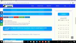 Epson L3200 Driver-Download & Install Latest Version 2023 Updated