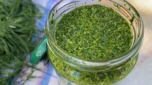 УНИВЕРСАЛЬНАЯ УКРОПНАЯ ПАСТА // рецепт И МОЙ ВАРИАНТ АЛЬМЕТТЕ