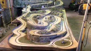 Slot car rally track Bundy