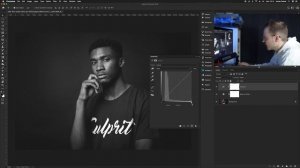 Matte Black Colour Grading Effect in Photoshop