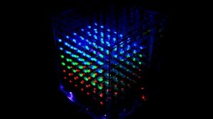 Светодиодный 3D куб 8x8x8 с поддержкой Arduino: Воспроизведение стандартных анимаций