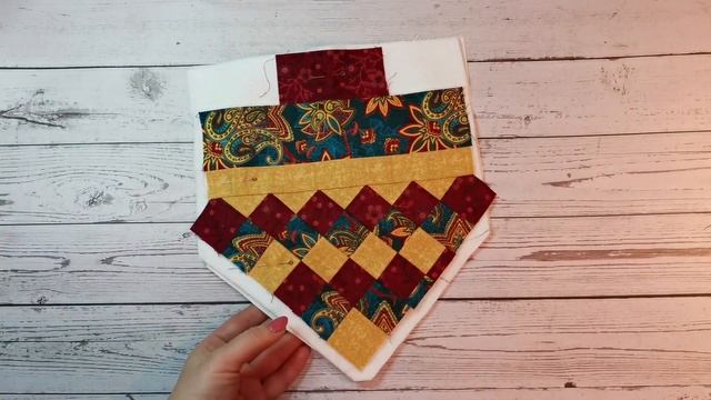 Прихватка - ёлочная игрушка. Подарок к новому году. DIY. Patchwork смотреть онлайн